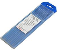 RIVERWELD Electrodo de Tungsteno para Soldadura TIG 2% Lantanado WL20, Puntas Azul Cielo, 1.0 x 175 mm, Paquete de 10