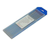 RIVERWELD Electrodo de tungsteno para soldadura TIG rojo WT20 toriado al 2% 2,4 mm x 175 mm 10 unidades