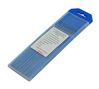 RIVERWELD Electrodo de tungsteno puro para soldadura TIG punta verde WP 1,6 x 150 mm 10 unidades