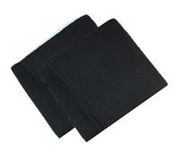 RIVERWELD Manta de fieltro de fibra de carbono resistente al desgarro protección contra el calor soporta altas temperaturas alfombrilla ignífuga para soldadura fontanería 30 x 69 cm paquete de 2