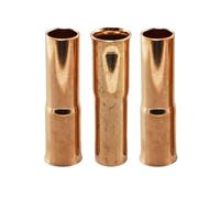RIVERWELD MIG - Boquilla de gas para pistola de soldadura de 22-62 5/8 pulgadas, orificio de 15,9 mm, utilizado con aislante 32 para Tweco No.2 y Lincoln Magnum 200A-250A, paquete de 3