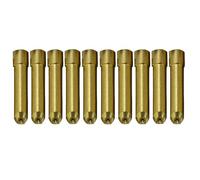 RIVERWELD Pinza de cuña corta TIG 4C332GS de 2,4 mm, compatible con antorchas de soldadura TIG DB SR WP 17 18 26, paquete de 10