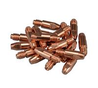 RIVERWELD Puntas de contacto MIG MAG 1,0 mm M8 x 30 mm 140.0313 para antorcha de soldadura 36 KD MB36, 20 unidades