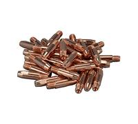 RIVERWELD Puntas de contacto MIG MAG M6 140.0169 de 0,9 mm, consumibles de cobre para soplete de soldadura de CO2 24KD MB24 Paquete de 30