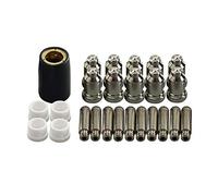 RIVERWELD SG-51 Kit de consumibles de corte por plasma Puntas de electrodo de 1,2 mm y 60A 25 piezas