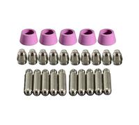 RIVERWELD SG-55 AG-60 WSD-60 Boquilla de punta de electrodo de plasma 1.2 mm 60amp Cut-60 LGK-60 Plasma Cutter 25 PCS