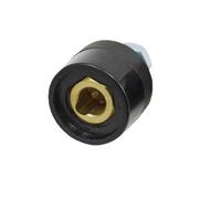 RIVERWELD TIG Cable de soldadura Panel Conector Enchufe y enchufe negro DKZ35-50 315Amp Dinse Dinze Ajuste rápido