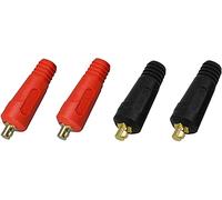 RIVERWELD TIG Cable de soldadura Panel Conector Socket DKJ10-25 Estilo Dinse Montaje rápido 200Amp 4pcs