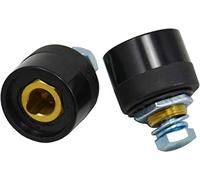 RIVERWELD TIG Cable de soldadura Panel Socket DKZ35-50 315Amp Montaje rápido Dinse 2pk