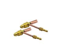 RIVERWELD TIG Cables y conector de cable separado de gas (agua) para TIG soplete de soldadura (5/8" 15,88mm -18 macho WP26 2pk)