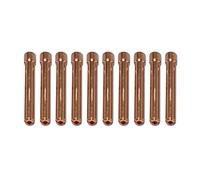 RIVERWELD TIG Collet 10N24 (orificio de 2,4 mm) para QQ300 PTA DB SR WP 17 18 26 Antorcha de soldadura TIG 10 unidades