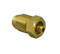 RIVERWELD TIG Conector de conexión para soplete de soldadura Adaptador de conector Conector rápido de manguera de gas Miller 5/8-18'' RH Rosca a la derecha