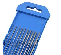 RIVERWELD TIG Electrodo de tungsteno gris WC20 ceriado al 2%, surtido de 1,0mm, 1,6mm, 2,4mm, 3,2mm 10pk