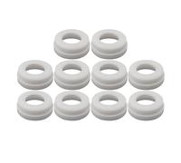 RIVERWELD TIG Juntas de vaso aislante para lentes de gas WP180037M Fit CK Worldwide 17 18 26 Antorcha de soldadura TIG 10 unidades