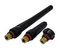 RIVERWELD TIG Kit de tapa trasera 57Y02 57Y03 57Y04 Fit DB SR WP 17 18 26 TIG Tobera de soldadura 3 piezas
