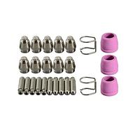 RIVERWELD WSD-60P P60 Plasma cortadora Pilot ARC consumibles KIT & boquilla 0,9 40Amp 25piezas