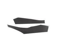 Rivestimento pannello console Para BMW Serie 3 E90 2005-2012 Pegatinas Decorativas Para Paneles Laterales Control Central Coche Fibra Carbono Suave Accesorios Interiores(Soft carbon fiber)