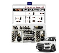 Rivet Nut Tool - 60 Pieces Carbon Steel Automotive Repair Set