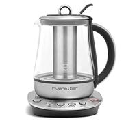 Riviera-et-Bar BTH540 - Tetera (acero inoxidable, ajustable, 1,2 L, Jaïpur Zen