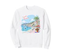 Riviera Francesa Costa Azul Mediterráneo Viaje Souvenir Sudadera