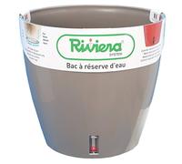 Riviera Maceta AUTORIEGO EVA New Redonda 26 cm Beige