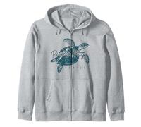 Riviera Maya México Tortuga Marina Surfer Buceo Vintage Sudadera con Capucha