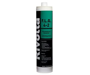 Rivolta Grasa lubricante, grasa alimentaria F.L.G 42, cartucho de 470 g, grasa lubricante universal, grasa para rodamientos deslizantes, para industria alimentaria, resistente al envejecimiento y
