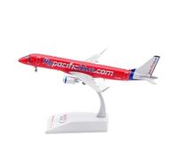 RIVPAHGQ Maqueta Realista de Avión Avión De Exhibición De Aleación Terminada, Escala 1:200, ERJ-190AR VH-ZPM For Pacific Blue Airlines, 17 Cm. Avión Modelo prefabricado