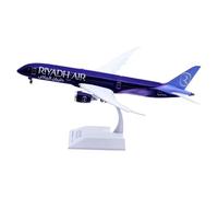 RIVPAHGQ Maqueta Realista de Avión Avión Exhibición Estática con Flaps 31 Cm For Riyadh Airways 787-9 N8572C Modelo A Escala 1:200, For Coleccionistas De Vuelos Avión Modelo prefabricado