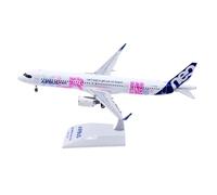RIVPAHGQ Maqueta Realista de Avión Exhibición De Modelo De Avión A Escala 1:200 22 Cm For Airbus A321neo F-WWAB Réplica De Avión Comercial De Fundición A Presión Avión Modelo prefabricado(F-WWAB A)