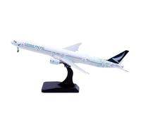 RIVPAHGQ Maqueta Realista de Avión Flap 18 Cm For Cathay Pacific B777-300 B-HNK Modelo De Avión Fundido A Presión Escala 1:400 Modelo Estática De Aeronaves Avión Modelo prefabricado