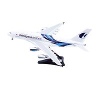 RIVPAHGQ Maqueta Realista de Avión Maqueta De Avión En Miniatura A Escala 1:200 De 36 Cm A380 9M-MNF For Malaysia Airlines. Kit De Modelo De Avión Terminado. Avión Modelo prefabricado