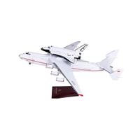 RIVPAHGQ Maqueta Realista de Avión Modelo De Avión A Escala 1:200 De 42 Cm, Ucrania, Rusia, Mriya Avión De Transporte For Antonov An-225 Blizzard, con Soporte. Avión Modelo prefabricado(An-225+)