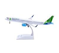 RIVPAHGQ Maqueta Realista de Avión Modelo De Avión Coleccionable Terminado A Escala 1/200 De 22 Cm For Airbus A321NEO VN-A589 De Vietnam Bamboo Airways Avión Modelo prefabricado