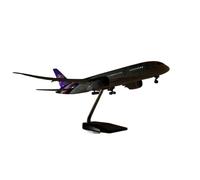 RIVPAHGQ Maqueta Realista de Avión Modelo De Avión De Aleación De 43 Cm A Escala 1/130 De Thai Airways For Boeing 787 Modelo De Avión De Pasajeros En Exhibición. Avión Modelo prefabricado(with Light)