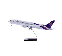 RIVPAHGQ Maqueta Realista de Avión Modelo De Avión De Aleación De 43 Cm A Escala 1/130 De Thai Airways For Boeing 787 Modelo De Avión De Pasajeros En Exhibición. Avión Modelo prefabricado(NO Light)