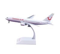 RIVPAHGQ Maqueta Realista de Avión Modelo De Avión De Metal Fundido A Presión De 27 Cm, Escala 1:200 For British Airways B767-200ER G-BRIG, con Soporte. Avión Modelo prefabricado