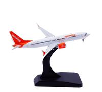 RIVPAHGQ Maqueta Realista de Avión Modelo De Avión De Metal Fundido A Presión For Sunwing Airlines B737 MAX 8 C-FYXC, Escala 1:400, 9 Cm, con Soporte. Avión Modelo prefabricado