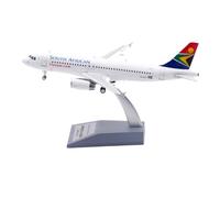 RIVPAHGQ Maqueta Realista de Avión Modelo De Avión En Miniatura De 18 Cm Escala 1:200 For South African Airways, Réplica De Avión Civil For Airbus A320 ZS-SZC. Avión Modelo prefabricado