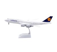 RIVPAHGQ Maqueta Realista de Avión Modelo De Avión En Miniatura De 38 Cm, Escala 1:200, For Lufthansa, Réplica De Avión Civil For Boeing B747-8 D-ABYR. Avión Modelo prefabricado