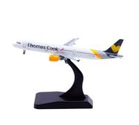 RIVPAHGQ Maqueta Realista de Avión Modelo De Avión Fundido A Presión For Airbus A321 G-TCDW A Escala 1:400 For Cook Airlines, con Soporte. Avión Modelo prefabricado