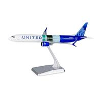 RIVPAHGQ Maqueta Realista de Avión Modelo De Avión Realista A Escala 1/200 De 21 Cm For United Airlines B737 MAX10 N27602, Modelo De Avión Coleccionable. Avión Modelo prefabricado