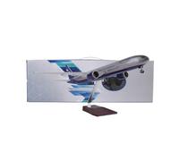 RIVPAHGQ Maqueta Realista de Avión Modelo En Miniatura De Avión Civil De 47 Cm, Escala 1:157, De Etihad Airways For Airbus A380, De Aleación For Exhibición Avión Modelo prefabricado(NO Light)