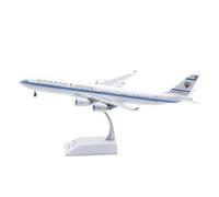 RIVPAHGQ Maqueta Realista de Avión Réplica De Avión A Escala 1/200 De 33 Cm For Kuwait Airways A340-500 9K-GBB, Modelo De Avión con Acabado Muy Detallado. Avión Modelo prefabricado