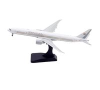 RIVPAHGQ Maqueta Realista de Avión Réplica De Avión A Escala 1/400 De 18 Cm For El Gobierno De La India, Modelo Terminado For Boeing B777-300ER VT-ALV. Avión Modelo prefabricado