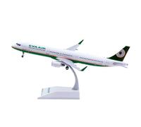 RIVPAHGQ Maqueta Realista de Avión Réplica De Avión A Escala Metálica 22 Cm Modelo De Avión For Taiwán EVA Air A321 B-16216, 1:200, Decoración De Aviación. Avión Modelo prefabricado