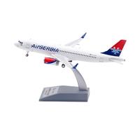 RIVPAHGQ Maqueta Realista de Avión Réplica De Avión Coleccionable De 18 Cm De Air Serbia For Airbus A320 YU-APO A Escala 1:200 con Soporte. Avión Modelo prefabricado