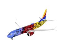 RIVPAHGQ Maqueta Realista de Avión Réplica del Avión De Fundición A Presión For Southwest Airlines B737 MAX8 N8710M, Escala 1:200, 19 Cm. Avión Modelo prefabricado