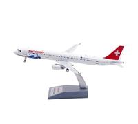 RIVPAHGQ Maqueta Realista de Avión Réplica del Avión De Fundición A Presión For Swiss International Air Lines A321 HB-IOH, Escala 1:200, 22 Cm. Avión Modelo prefabricado