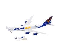 RIVPAHGQ Maqueta Realista de Avión Réplicas De Aviones A Escala 19 Cm 1/400 For Atlas B747-8F N861GT Edición De Apertura 30.ª Modelo De Avión Fundido A Presión. Avión Modelo prefabricado